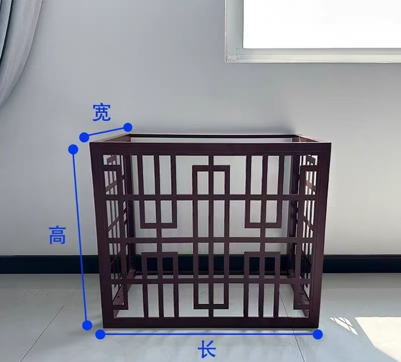 平凉市铝方通镀锌铁板空调罩 - 方案